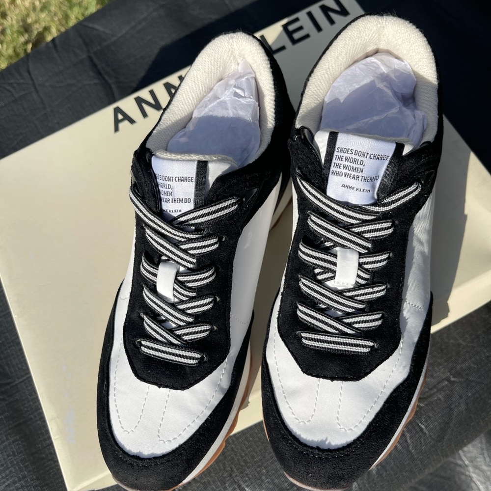 Anne Klein Monochrome Athletic Shoes